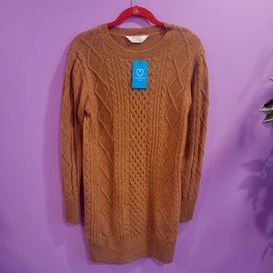 Camel Sweater Dress